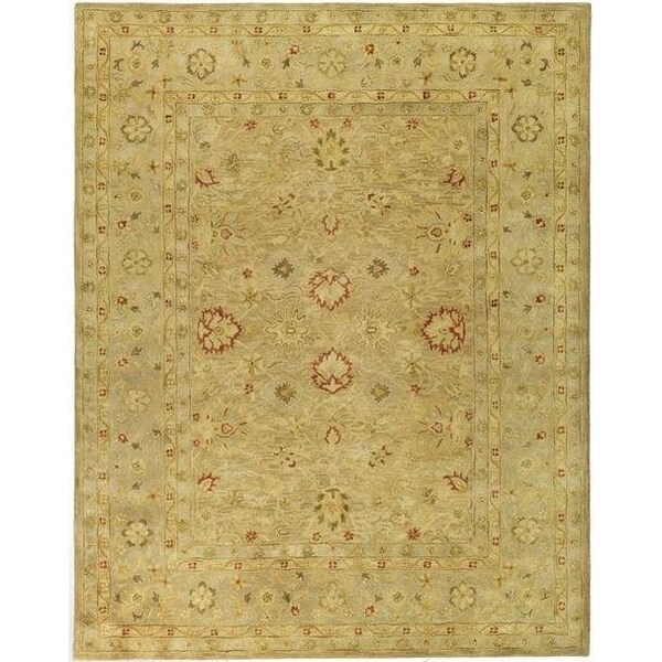 Safavieh 3 x 5 ft. Accent Traditional Antiquity- Brown and Beige Hand Tufted Rug - AT822B-3