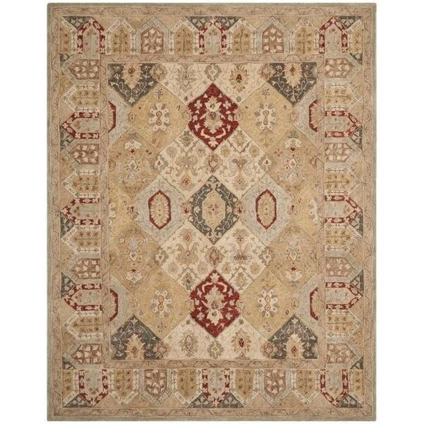Safavieh 2 ft. x 3 ft. Accent Traditional Anatolia Multi Hand Tufted Rug - AN530A-2