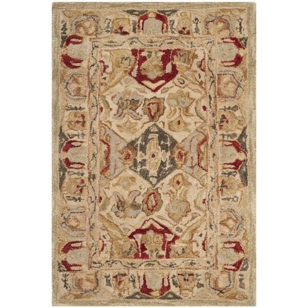 Safavieh 2 ft. x 3 ft. Accent Traditional Anatolia Multi Hand Tufted Rug - AN530A-2