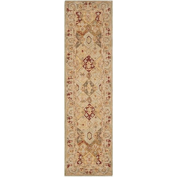 Safavieh 2 ft. x 3 ft. Accent Traditional Anatolia Multi Hand Tufted Rug - AN530A-2