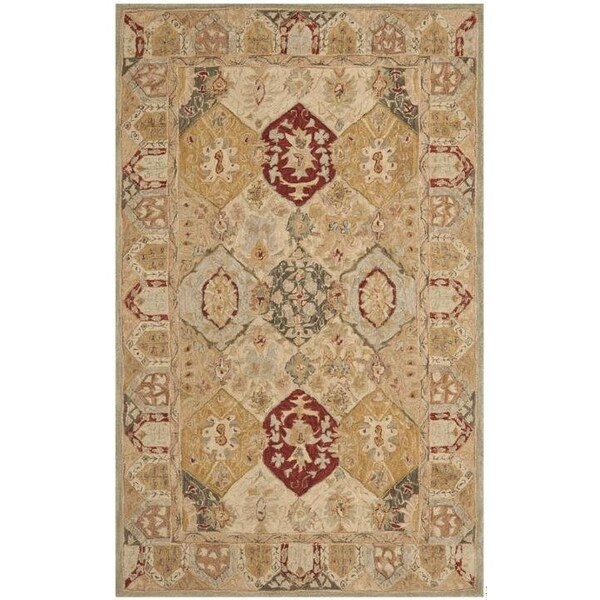Safavieh 2 ft. x 3 ft. Accent Traditional Anatolia Multi Hand Tufted Rug - AN530A-2