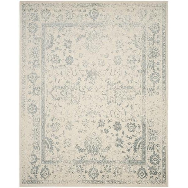 Safavieh Adirondack Runner Area Rug, Ivory and Slate - 2 ft. - 6 in. x 8 ft. - ADR109S-28