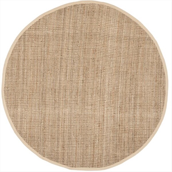 Safavieh 4 x 4 ft. Round Casual Natural Fiber Rug - NF730C-4R