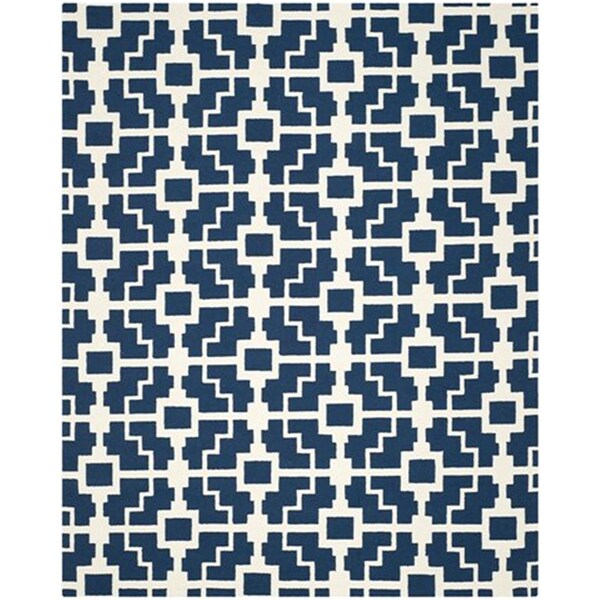 Safavieh Four Seasons Hand Hooked Rectangle Rug- Grey - Ivory- 5 x 8 ft. - FRS245B-5