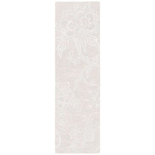 Safavieh 2 ft.3 in. x 8 ft. Runner Glamour Hand Tufted Rug Light Blue & Ivory - GLM661M-28