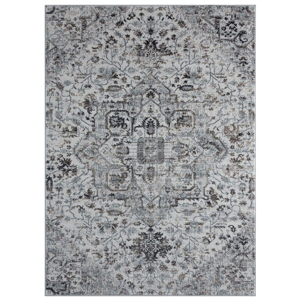 United Weavers Of America Eternity Callisto Wheat Area Rectangle Rug, 5 ft. 3 in. x 7 ft. 2 in. - 4535 10491 58
