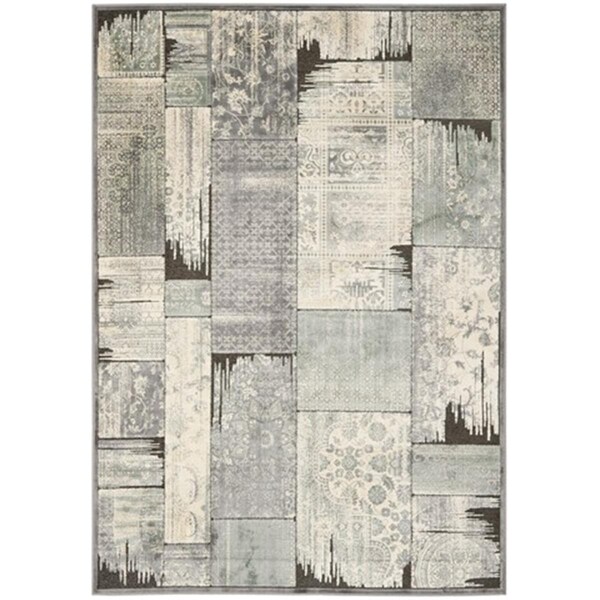 Safavieh Paradise Power Loomed Rectangle Rug- Grey - Anthracite- 2 Ft. 2 In. X 7 Ft. 2 In. - PAR100-730-27
