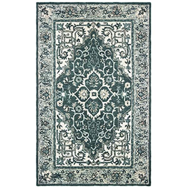 Oriental Weavers 2 ft. 6 in. x 8 ft. Zahra Rectangular Area Rug Grey - Z75506076243ST