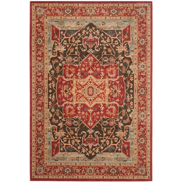 Safavieh Mahal Accent Area Rug, Red and Red - 2 ft.-2 in. x 4 ft. - MAH625D-24