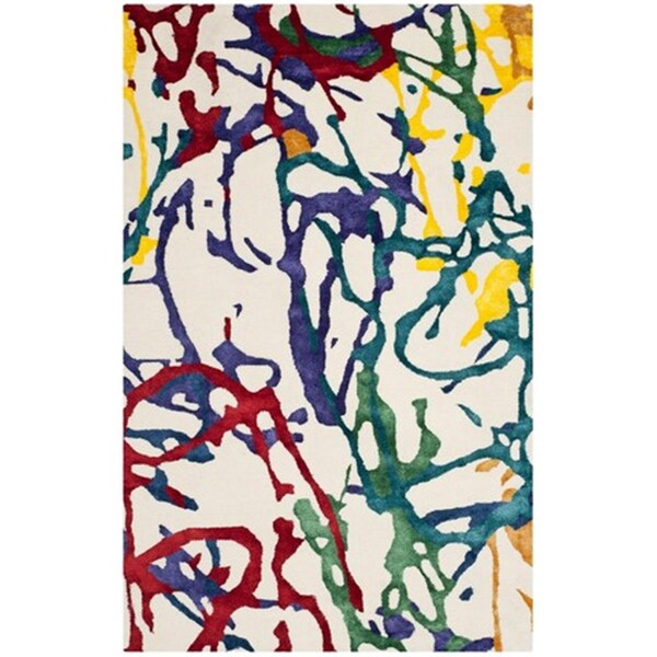 Safavieh Isaac Mizrahi Hand Tufted Rectangle Rug, Confetti Multi, 4 x 6 ft. - IMR609A-4