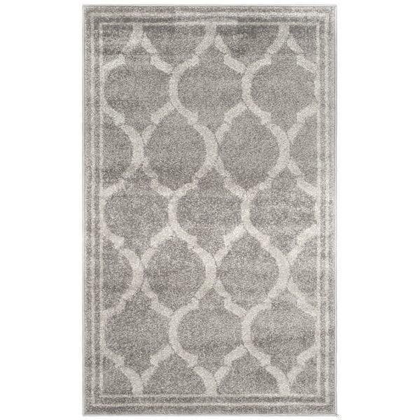 Safavieh Amherst Accent Rugs, Grey and Light Grey - 2 ft.-6 in. x 4 ft. - AMT415C-24