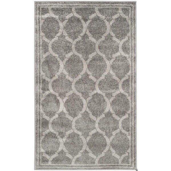 Safavieh Amherst Accent Rugs, Grey and Light Grey - 2 ft.-6 in. x 4 ft. - AMT415C-24