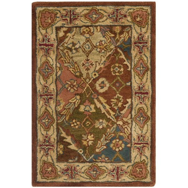 Safavieh Heritage Hand Tufted Accent RugBeige & Beige 2 x 3 ft. - HG316A-2