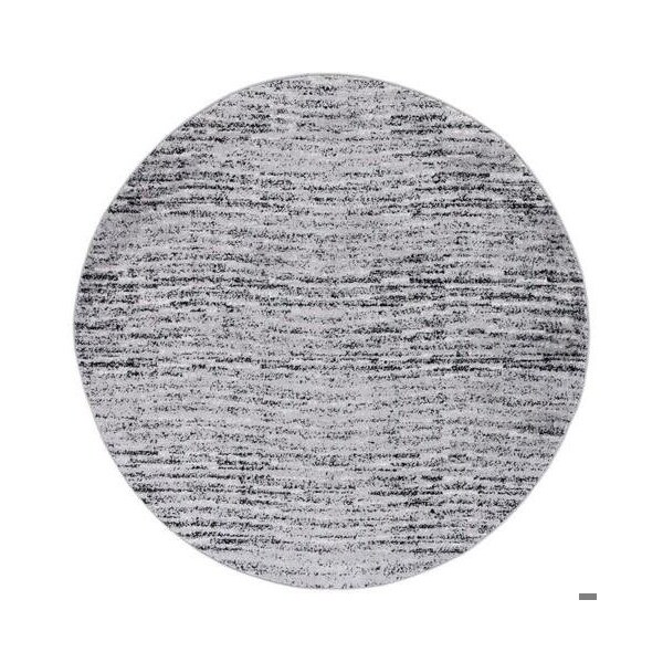 Safavieh Adirondack Power Loomed Runner Rug, Black and Silver - 2 ft.-6 in. x 20 ft. - ADR117A-220