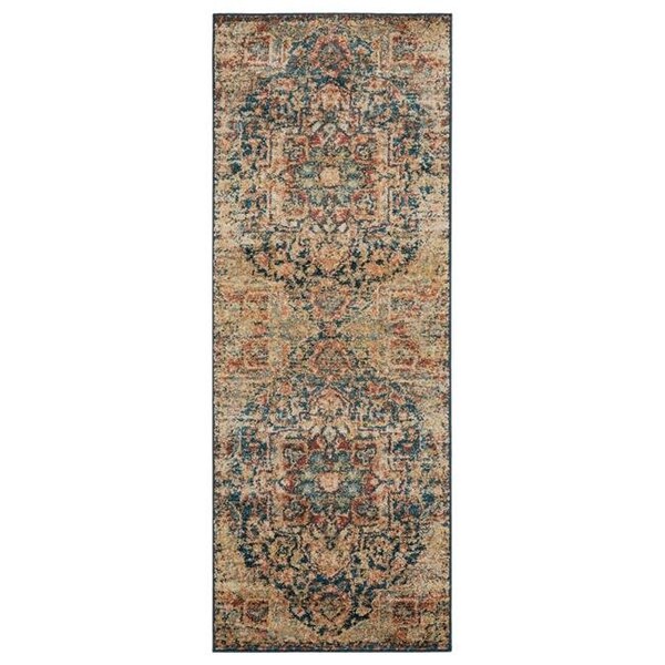 United Weavers Of America United Weavers of America 3801 30675 28E 2 ft. 7 in. x 7 ft. 2 in. Marrakesh Duchess Multicolor Rectangle Runner Rug - 3801 30675 28E