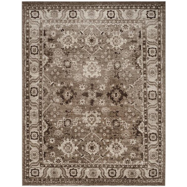 Safavieh 8 x 10 ft. Vintage Hamadan Power Loomed Area RugTaupe Large Rectangle - VTH214T-8