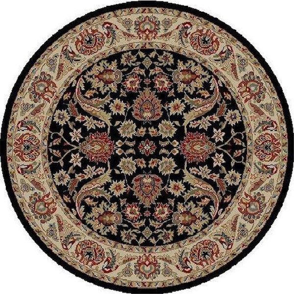 Concord Global Trading Concord Global 62035 5 ft. 3 in. x 7 ft. 3 in. Ankara Sultanabad - Black - 62035