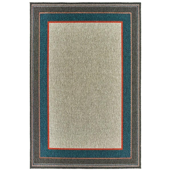 Oriental Weavers 5 ft. 3 in. x 7 ft. 3 in. Latitude Rectangle Rug Grey - L8021L160220ST