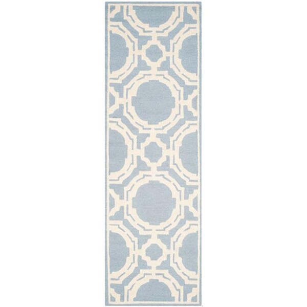 Safavieh Cambridge Runner Rug, Blue and Ivory - 2 ft. 6 in. x 8 ft. - CAM721B-28