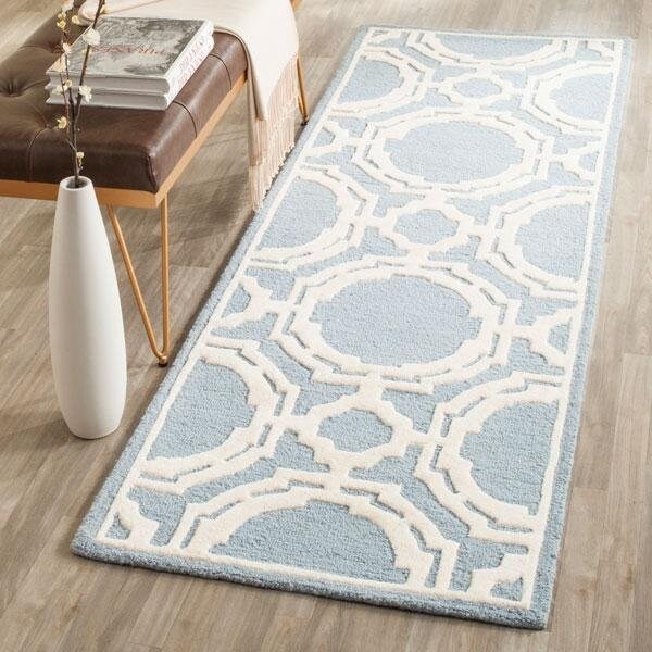 Safavieh Cambridge Runner Rug, Blue and Ivory - 2 ft. 6 in. x 8 ft. - CAM721B-28