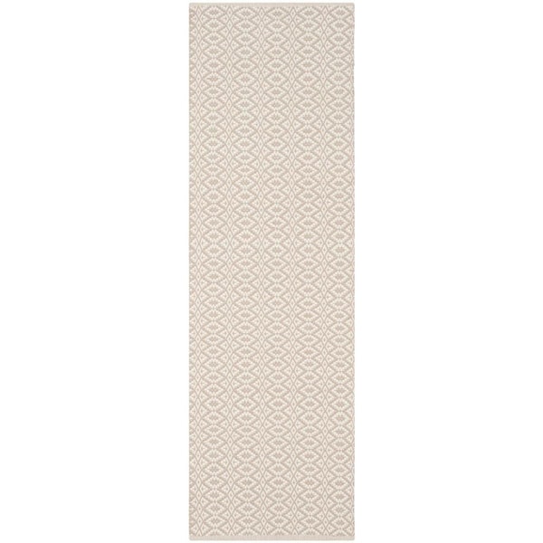 Safavieh 2 ft. 6 in. x 4 ft. Montauk Hand Woven Accent Area Rug, Ivory and Beige - MTK716G-24