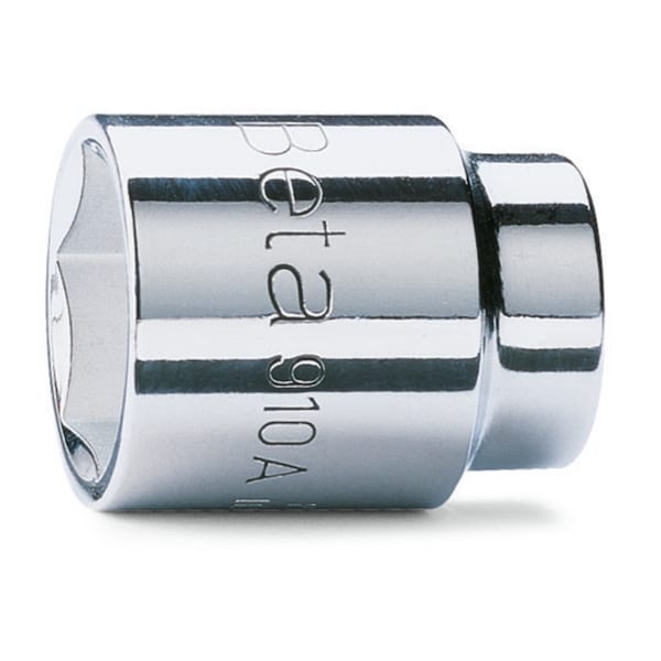 Beta 910A 3/8 in Drive 6-Point Hand Socket, Metric 21 mm - 009100021
