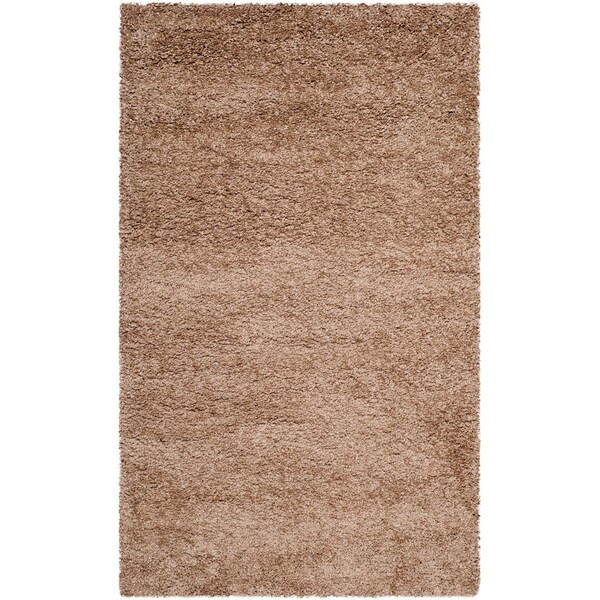 Safavieh Contemporary Rectangle Premium Shag Rug, Dark Beig - 2 x 22 ft. - SG180-1414-222
