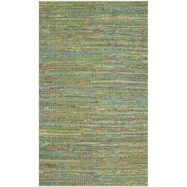 Safavieh 4 x 6 ft. Medium Rectangle Nantucket Hand Tufted RugGreen - NAN220B-4