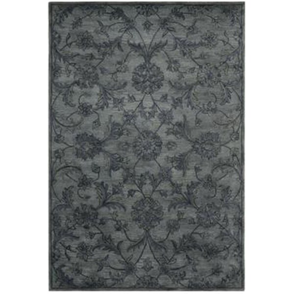 Safavieh 4 x 6 ft. Small Rectangle Traditional Antiquity, Grey and Multi Hand Tufted Rug - AT824B-4