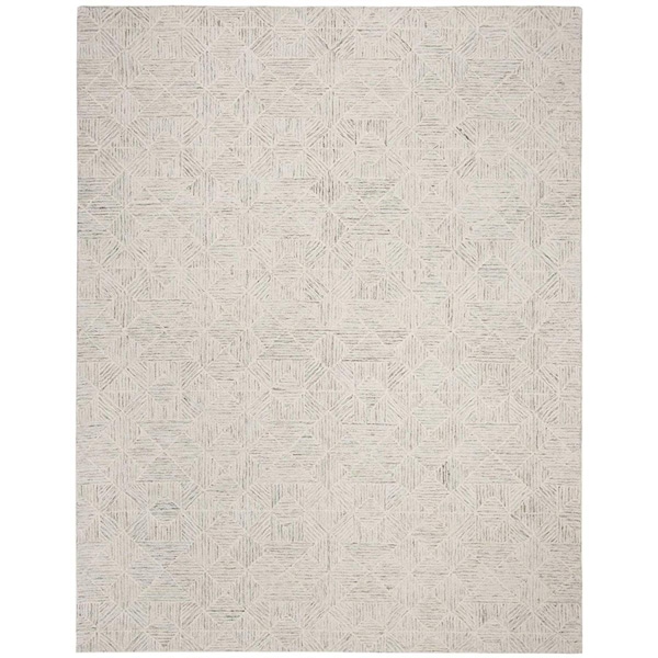 Safavieh 6 x 6 ft. Abstract Square Hand-Tufted Rug Light Blue - ABT762J-6SQ