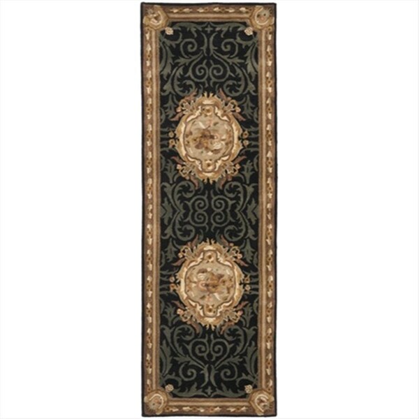 Safavieh 2 ft. - 6 in. x 4 ft. Runner- Traditional Empire Assorted Hand Tufted Rug - EM414B-24