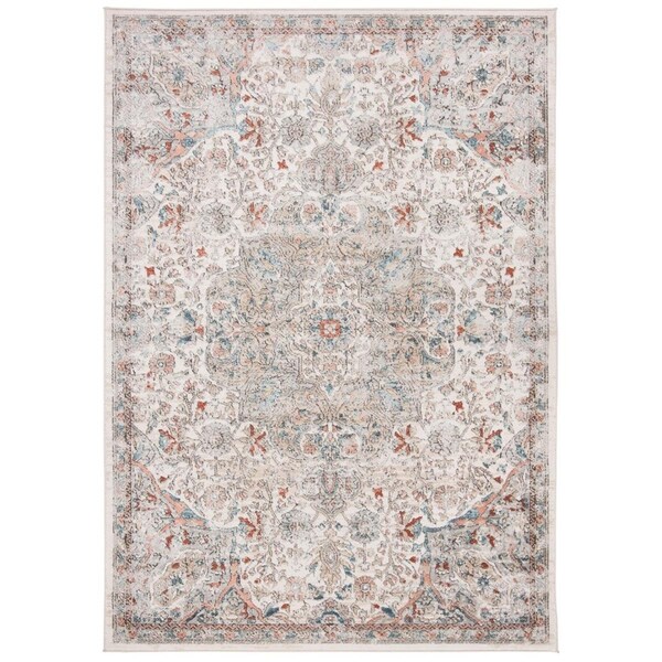 Safavieh 8 x 10 ft. Oregon 800 Rectanglar Rug Grey & Ivory - ORE814F-8