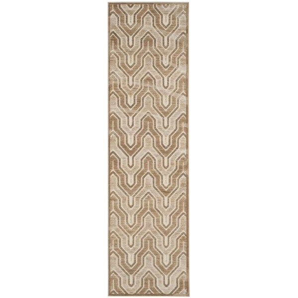 Safavieh Paradise Runner Rug, Caramel and Cream - 2 ft. 2 in. x 8 ft. - PAR352-3540-28