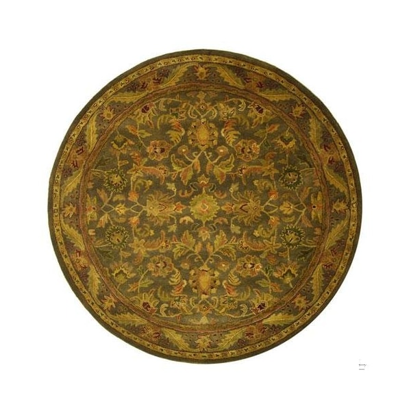 Safavieh 2 ft.-3 in. x 8 ft. Runner Traditional Antiquity- Charcoal Hand Tufted Rug - AT52K-28