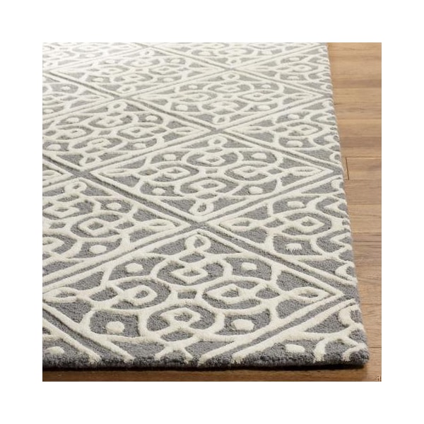 Safavieh Cambridge Accent Area Rug, Dark Grey and Ivory - 2 x 3 ft. - CAM731D-2