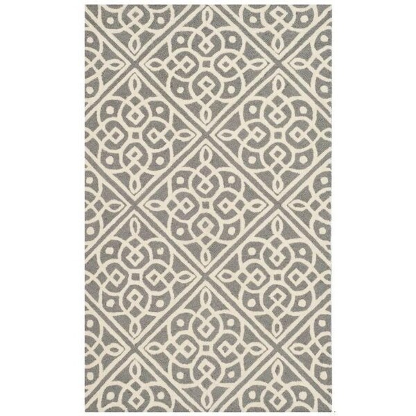 Safavieh Cambridge Accent Area Rug, Dark Grey and Ivory - 2 x 3 ft. - CAM731D-2