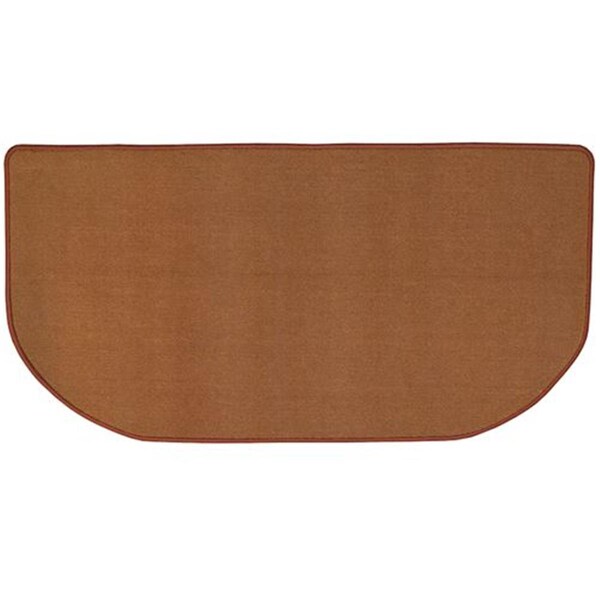 Blueprints Choclate PP Hearth Rug - BL139837