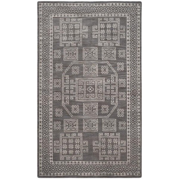 Safavieh Kenya Hand Knotted Small Rectangle Rug- Grey- 4 x 6 ft. - KNY635A-4
