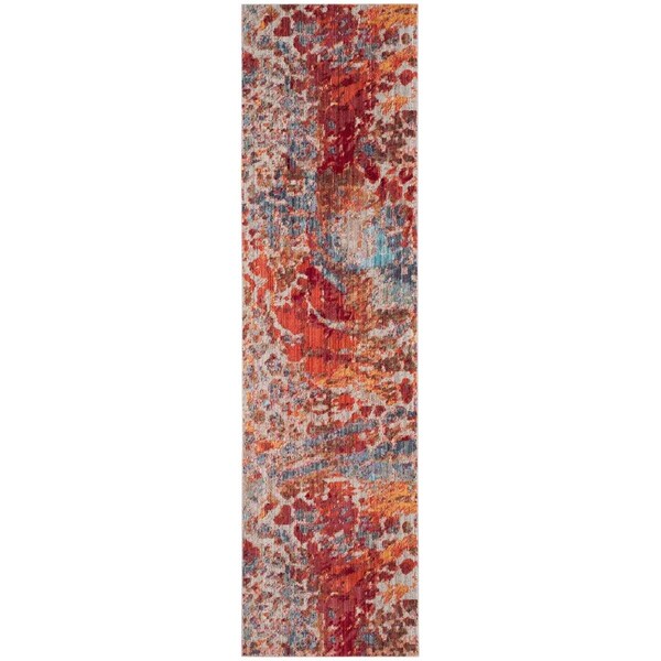 Safavieh Valencia Runner RugsMulti Color 2 ft. 3 in. x 12 ft. - VAL218K-212