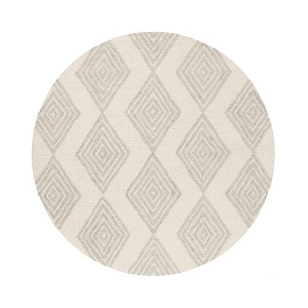 Safavieh 4 x 6 ft. Contemporary Blossom Hand Tufted Area RugIvory & Silver - BLM111A-4