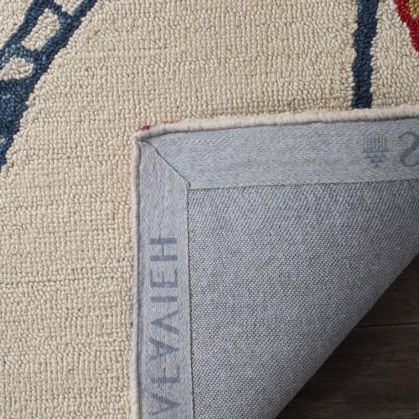 Safavieh 5 x 8 ft. Aspen Hand Tufted Medium Rectangle Area RugIvory & Multi - APN702A-5