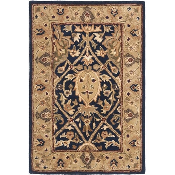 Safavieh 2 ft. 6 in. x 4 ft. Runner Persian Legend Blue and Gold Traditional Rug - PL819C-24