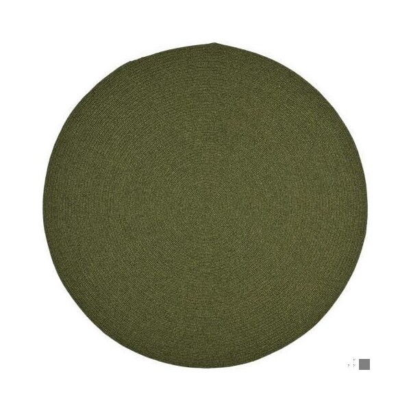 Safavieh 9 X 12 Ft. Large Rectangle Braided- Green Hand Made Rug - BRD315A-9