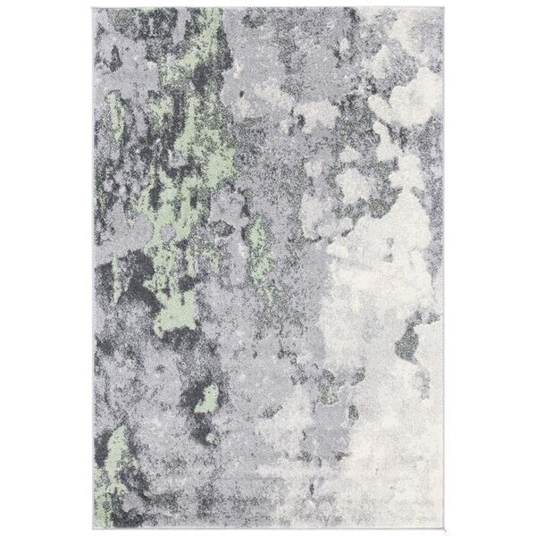 Safavieh 8 x 10 ft. Adirondack Contemporary Rectangle Power Loomed Rug Green & Gray - ADR134F-8