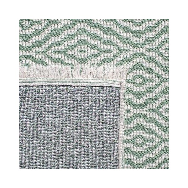 Safavieh 6 ft.-7 in. x 6 ft.-7 in. Augustine 400 Square Area RugGreen & Ivory - AGT484Y-7SQ