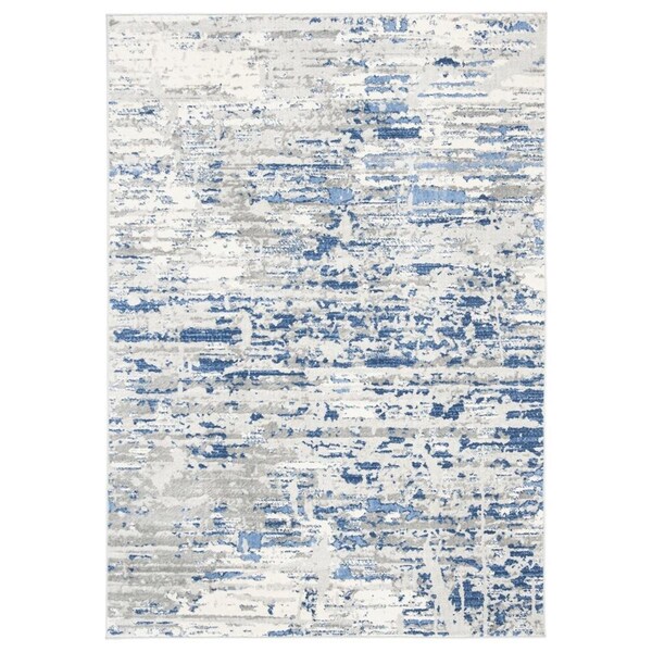 Safavieh 5 ft. 3 in. x 7 ft. 6 in. Jasper 100 Rectangle Rug Ivory & Blue - JSP107B-5