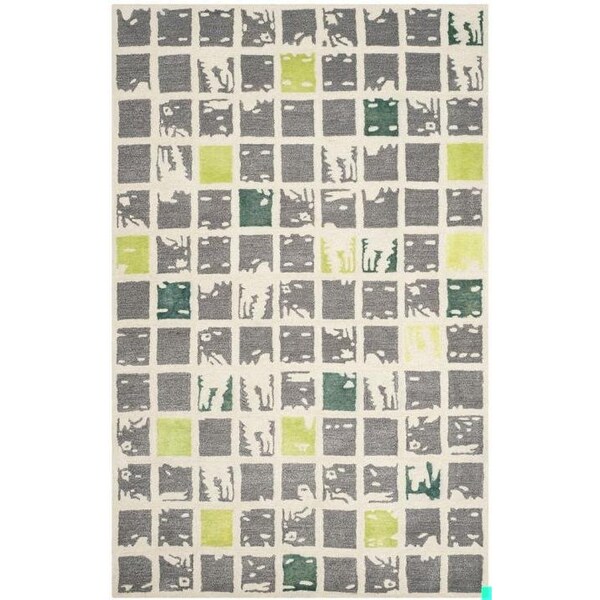 Safavieh Bella Hand Tufted Runner Rug, Grey and Ivory - 2 ft.-3 in. x 9 ft. - BEL130B-29