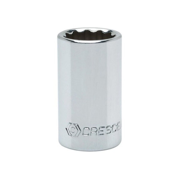 Weller Crescent 7/8 in. X 1/2 in. drive SAE 12 Point Standard Socket 1 pc - CDS60N