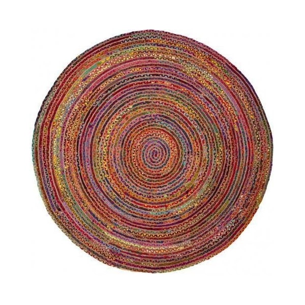 Safavieh Cape Cod Hand Woven Runner Rug, Red and Multi Color - 2 ft.-3 in. x 12 ft. - CAP202A-212
