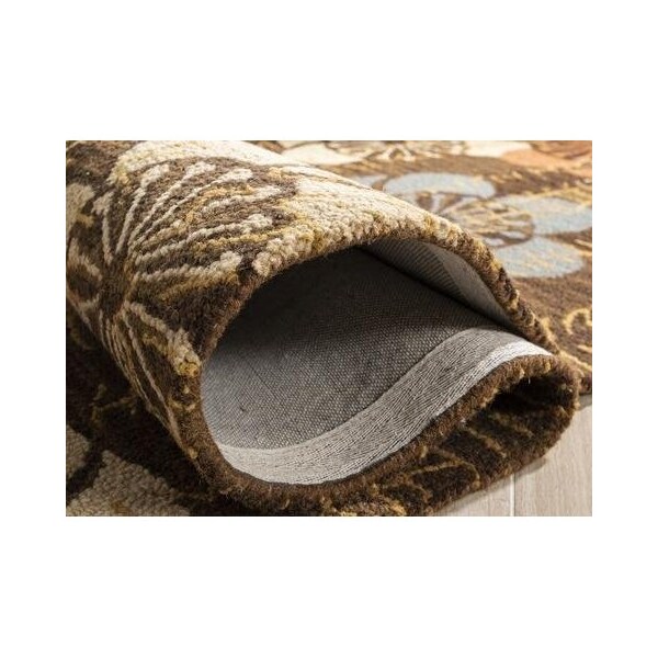 Safavieh 2 ft.-6 in. x 4 ft. Blossom Hand Hooked Accent Area Rug, Brown and Multicolor - BLM923A-24